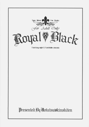 Royal Black Page #2