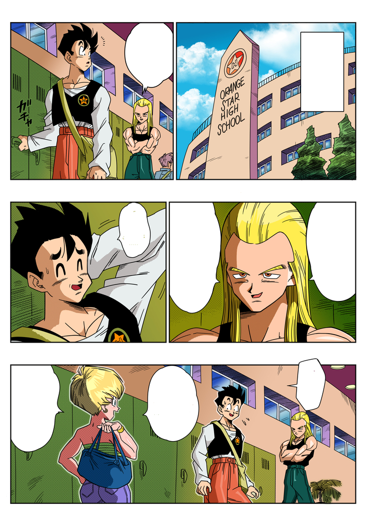 TRIANGULO AMOROSO Z - Gohan Conoce a Eresa (decensored)