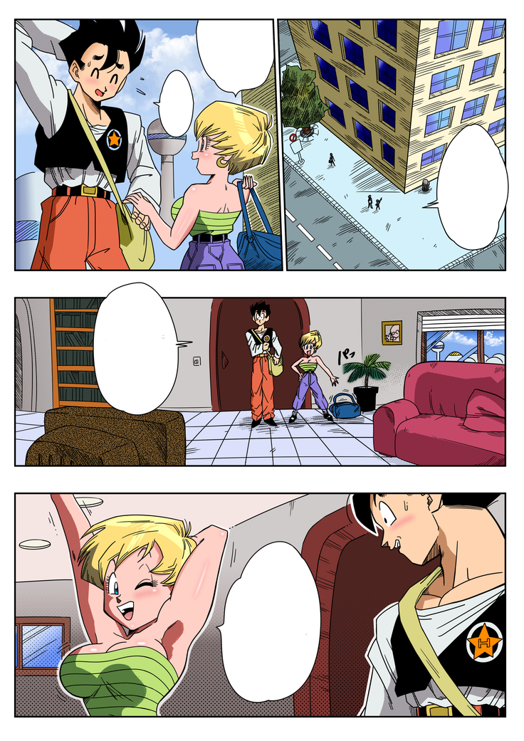 TRIANGULO AMOROSO Z - Gohan Conoce a Eresa (decensored)