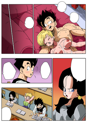 TRIANGULO AMOROSO Z - Gohan Conoce a Eresa (decensored) Page #23