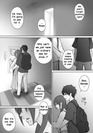 Sensei wa Deau Mae Kara Choukyou Sumi | My Teacher Who, Prior to Our Encounter, Has Been Leashed In Page #121