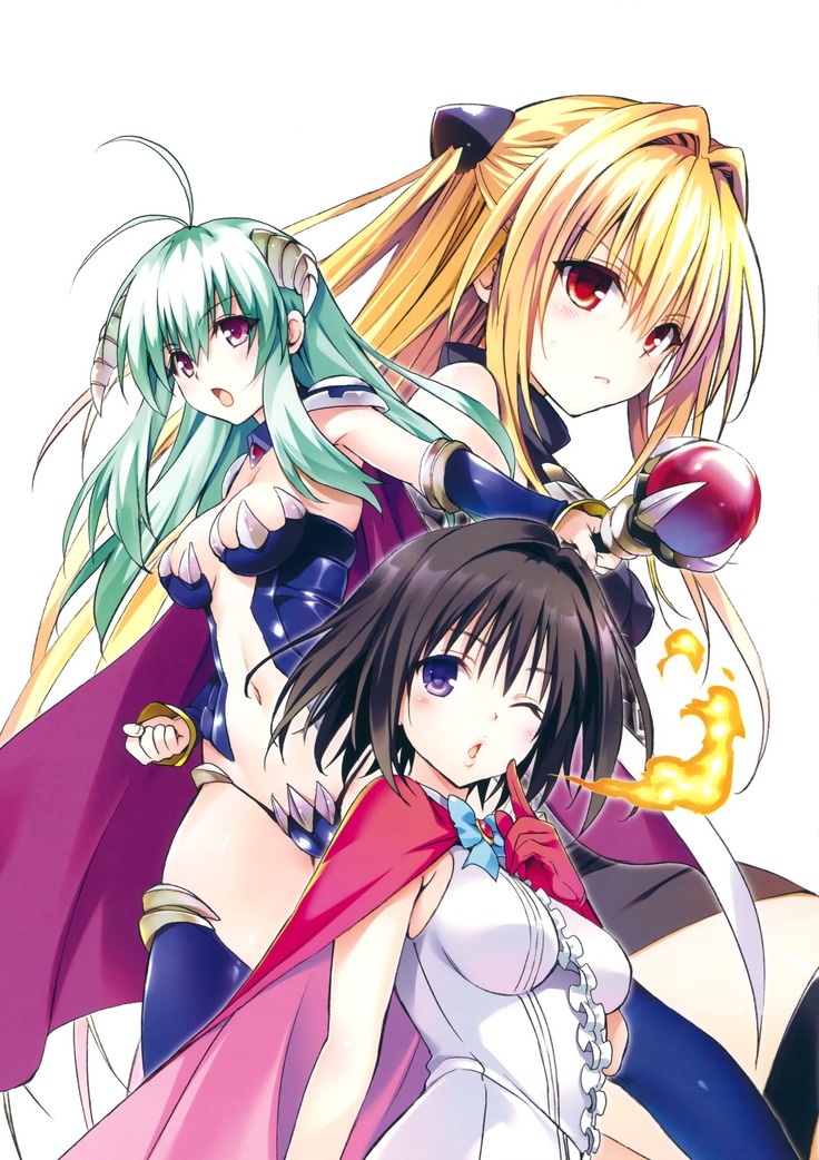 To Love-Ru -Trouble- Darkness Artbook Harem Gold