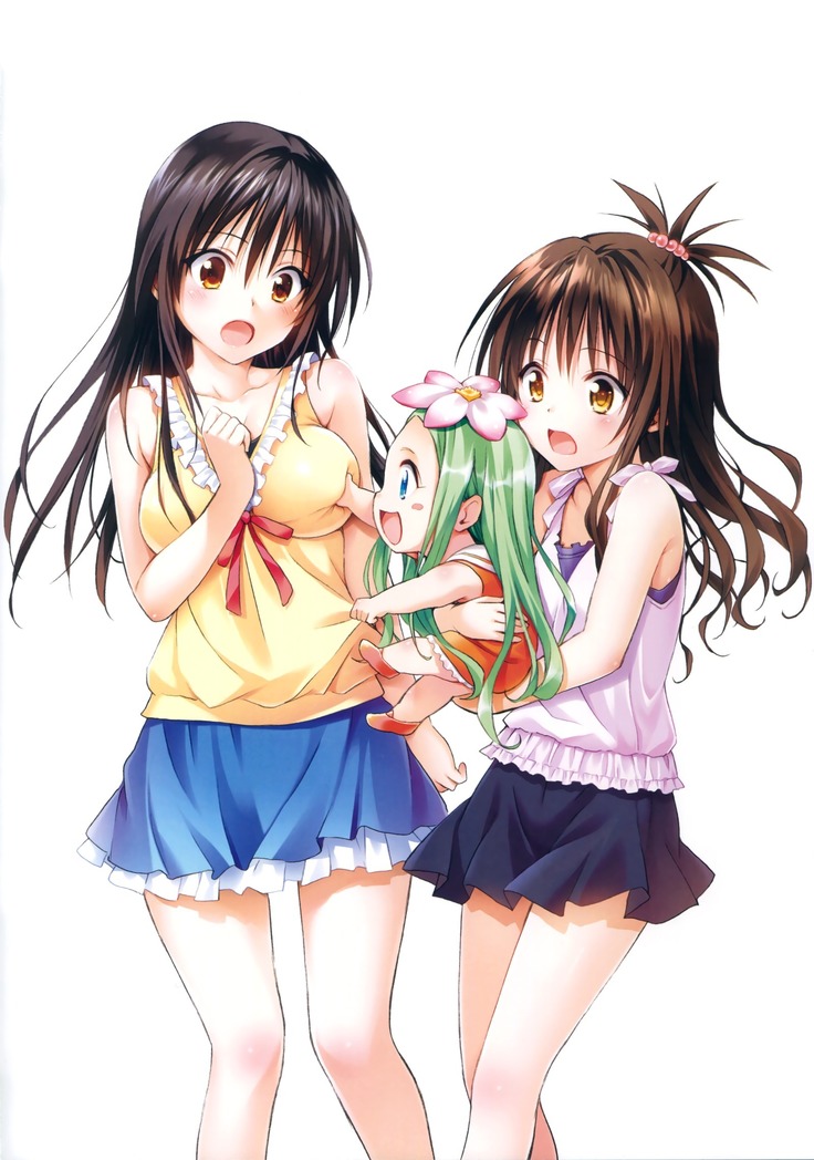 To Love-Ru -Trouble- Darkness Artbook Harem Gold