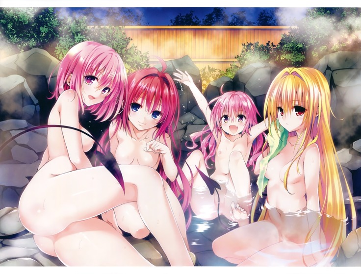 To Love-Ru -Trouble- Darkness Artbook Harem Gold