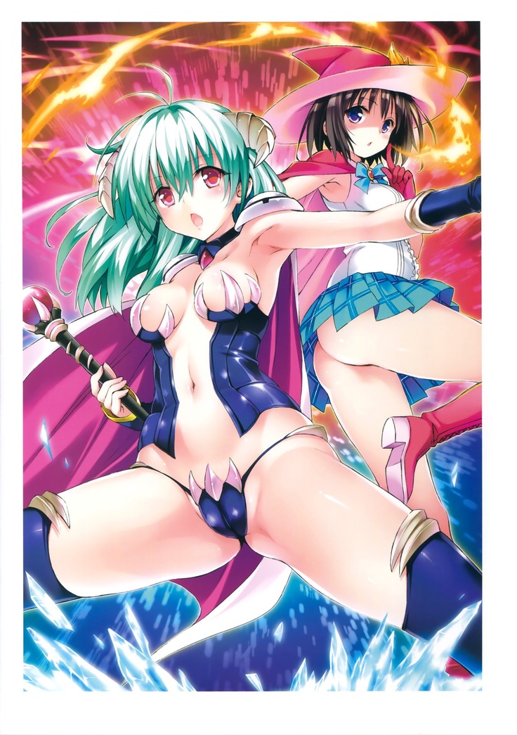 To Love-Ru -Trouble- Darkness Artbook Harem Gold