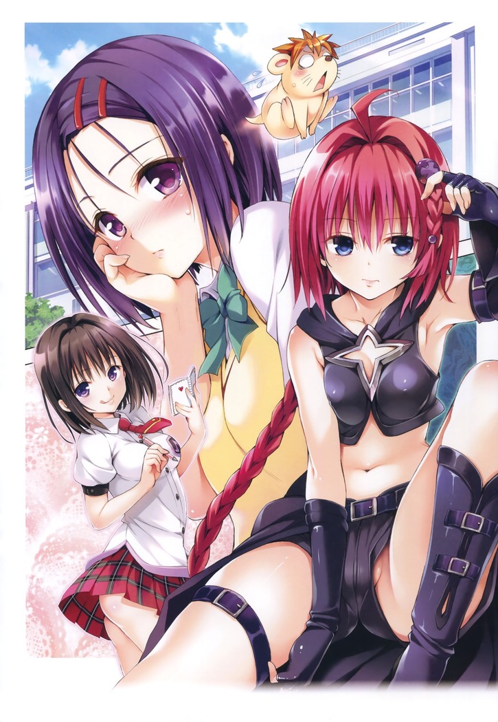 To Love-Ru -Trouble- Darkness Artbook Harem Gold