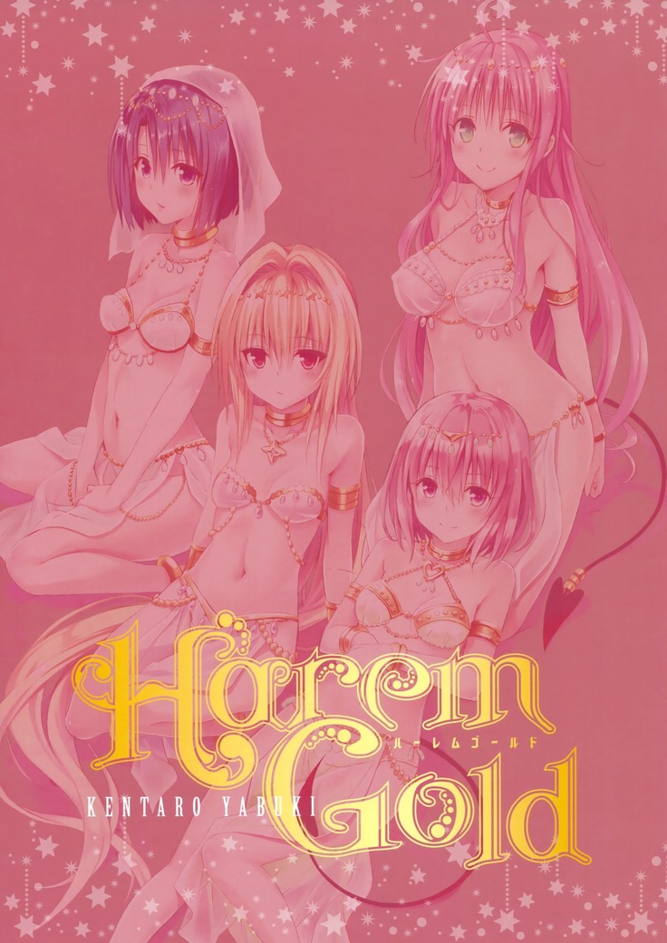 To Love-Ru -Trouble- Darkness Artbook Harem Gold