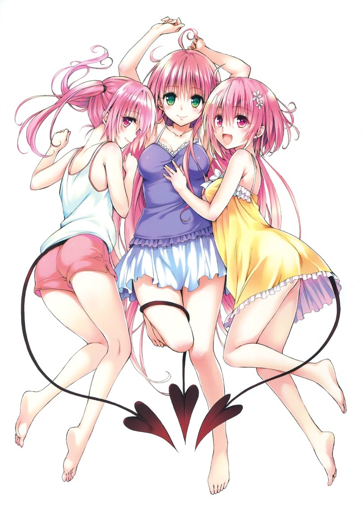 To Love-Ru -Trouble- Darkness Artbook Harem Gold