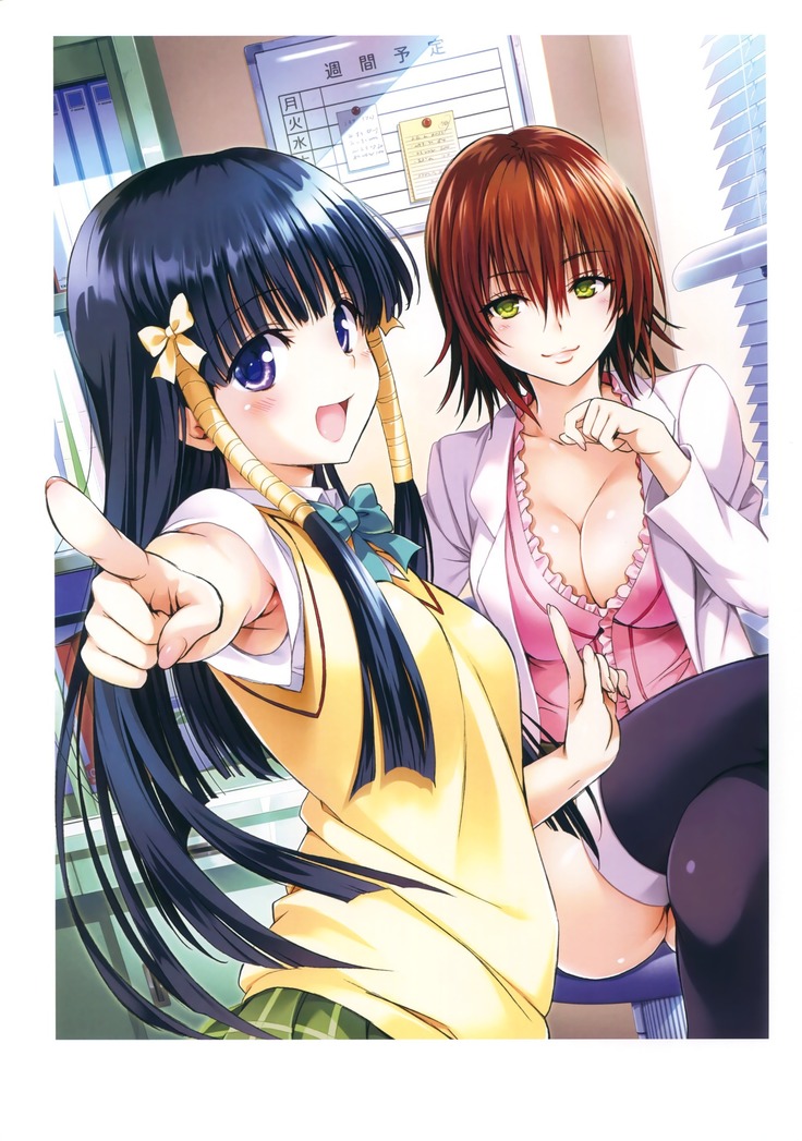 To Love-Ru -Trouble- Darkness Artbook Harem Gold