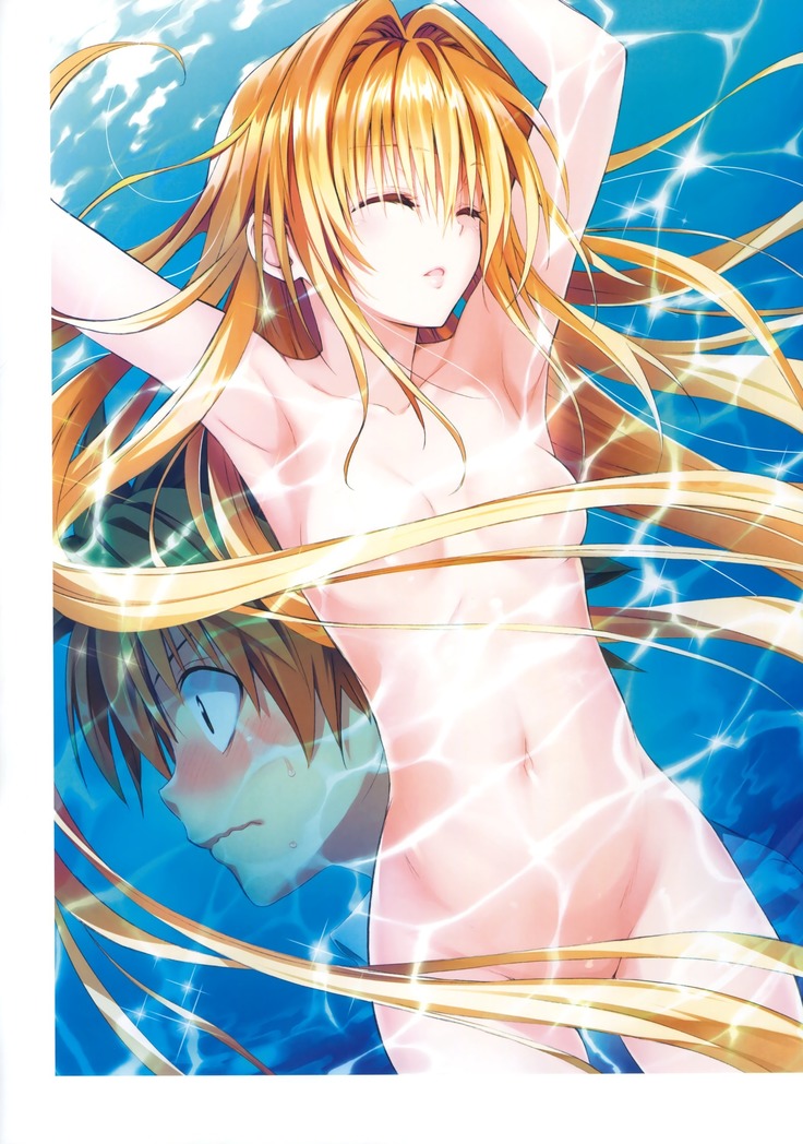 To Love-Ru -Trouble- Darkness Artbook Harem Gold