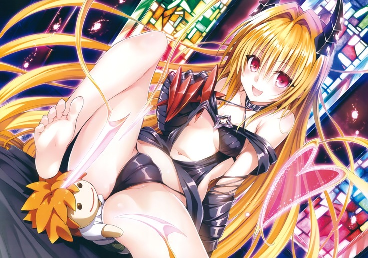 To Love-Ru -Trouble- Darkness Artbook Harem Gold