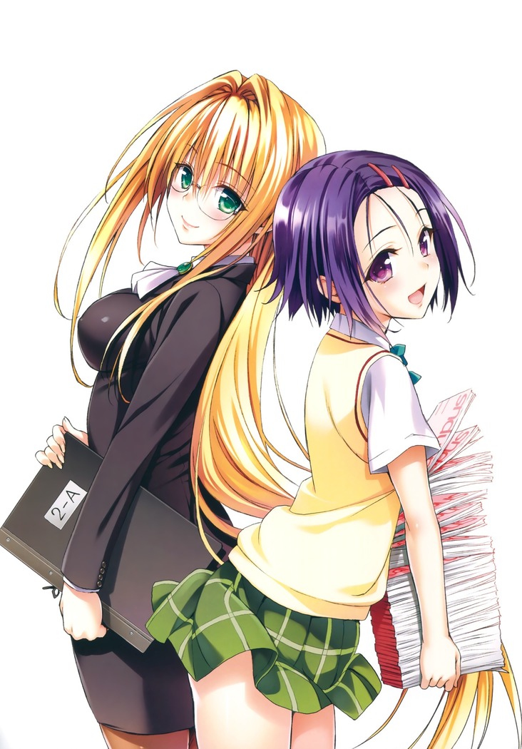 To Love-Ru -Trouble- Darkness Artbook Harem Gold