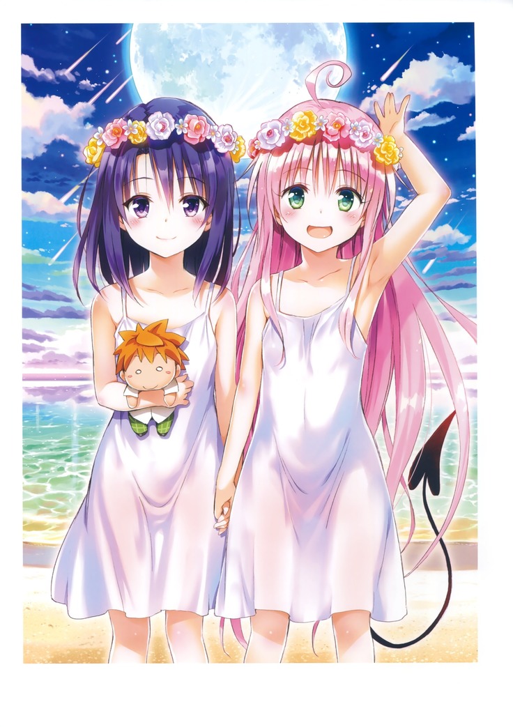 To Love-Ru -Trouble- Darkness Artbook Harem Gold