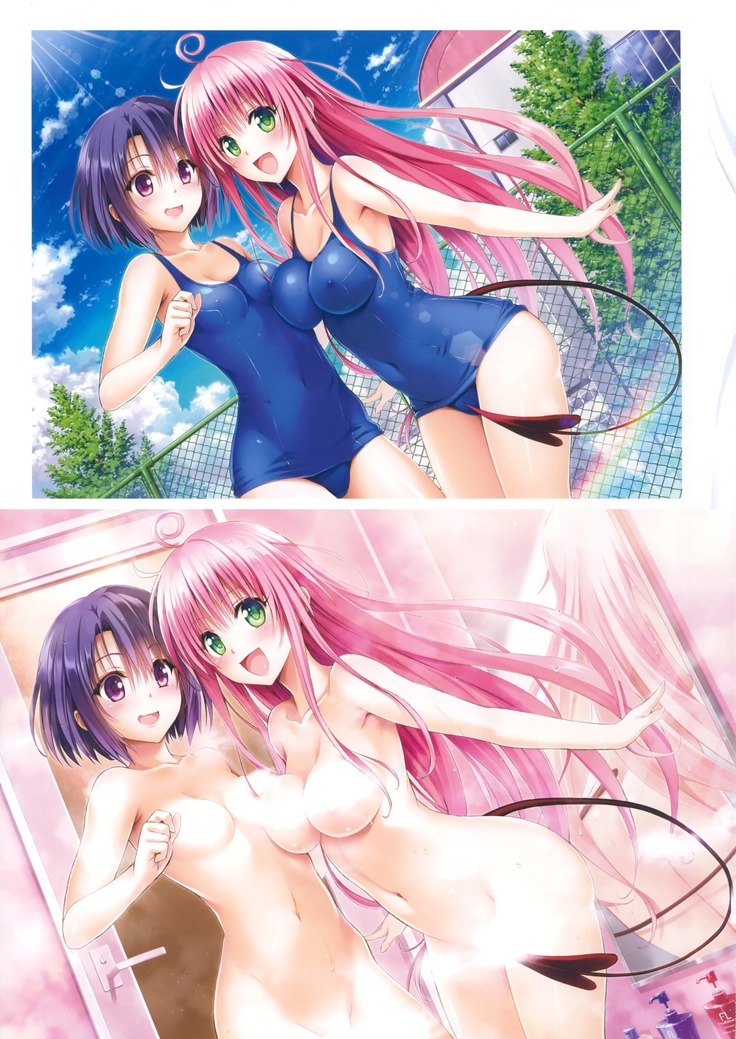 To Love-Ru -Trouble- Darkness Artbook Harem Gold