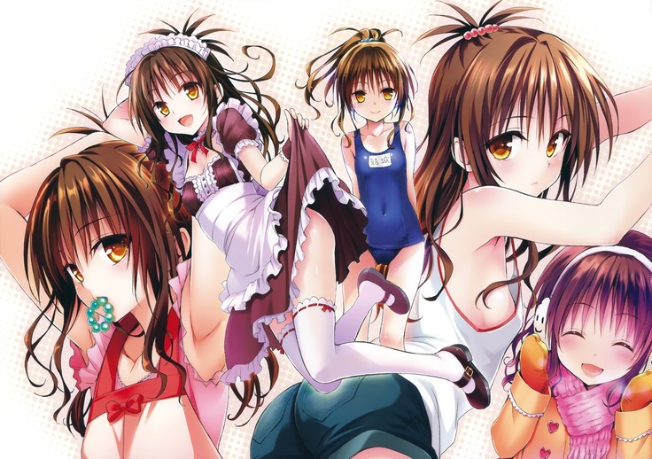 To Love-Ru -Trouble- Darkness Artbook Harem Gold