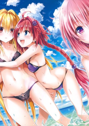 To Love-Ru -Trouble- Darkness Artbook Harem Gold Page #16
