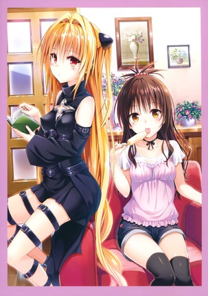 To Love-Ru -Trouble- Darkness Artbook Harem Gold Page #8