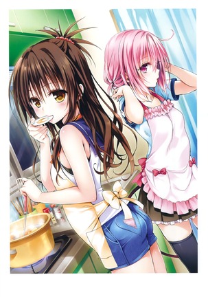 To Love-Ru -Trouble- Darkness Artbook Harem Gold Page #48