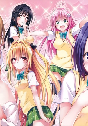 To Love-Ru -Trouble- Darkness Artbook Harem Gold Page #67