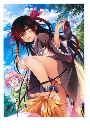 To Love-Ru -Trouble- Darkness Artbook Harem Gold Page #50