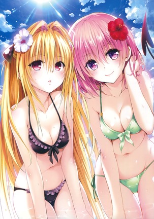 To Love-Ru -Trouble- Darkness Artbook Harem Gold Page #14