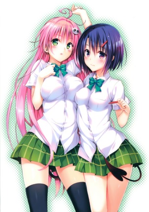To Love-Ru -Trouble- Darkness Artbook Harem Gold Page #3