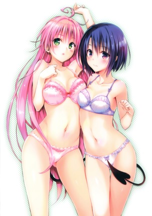 To Love-Ru -Trouble- Darkness Artbook Harem Gold Page #4
