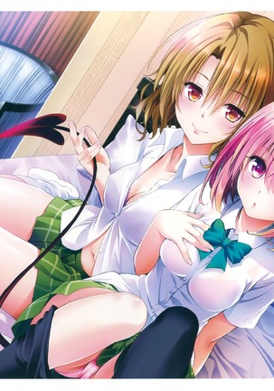 To Love-Ru -Trouble- Darkness Artbook Harem Gold Page #85