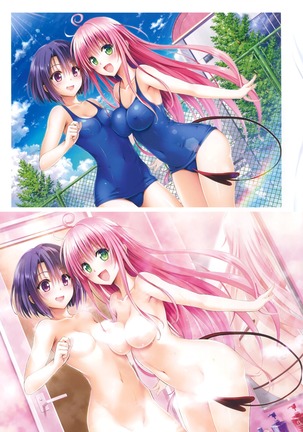 To Love-Ru -Trouble- Darkness Artbook Harem Gold Page #99