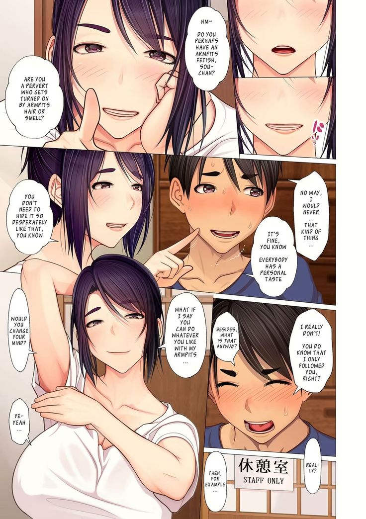 Oba-chan no Waki to Ase to etc... | Auntie's Armpits, Sweat, etc...
