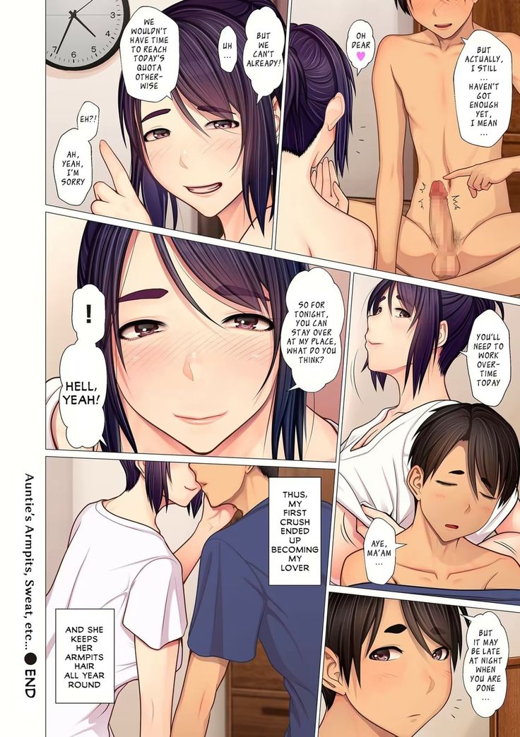 Oba-chan no Waki to Ase to etc... | Auntie's Armpits, Sweat, etc...