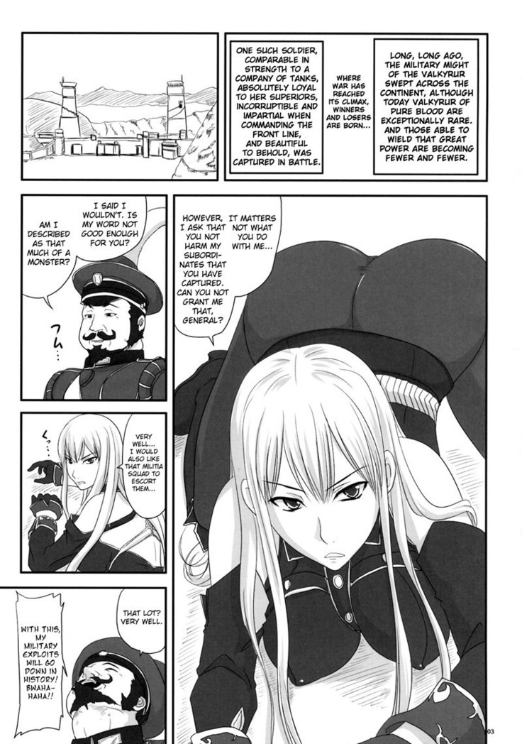 Sexual Valkyria Come Inside of Selvaria
