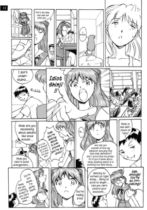 (C72) [Oiwaidou (Iwasaki Tatsuya)] Zenseiki no Evangelicosan (Kouhen) | Last Century's Evangelicosan (Prequel) (Neon Genesis Evangelion) [English] [EHCOVE] Page #13
