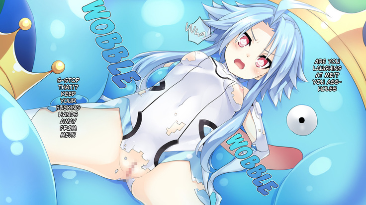 Choujigen Game Neptune HCG Shuu ～Taihen'! Oneechan Slime ga Tairyou Hassei Shite Ru yo... Sore wa Slinu deshoo Te'!? Wa' Honto ni Slime da!? Chotto Waaaaaa～