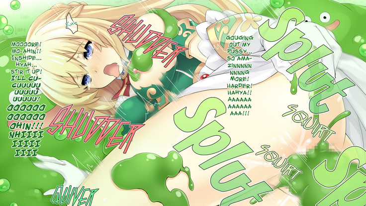 Choujigen Game Neptune HCG Shuu ～Taihen'! Oneechan Slime ga Tairyou Hassei Shite Ru yo... Sore wa Slinu deshoo Te'!? Wa' Honto ni Slime da!? Chotto Waaaaaa～