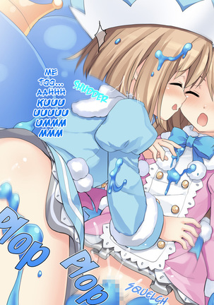 Choujigen Game Neptune HCG Shuu ～Taihen'! Oneechan Slime ga Tairyou Hassei Shite Ru yo... Sore wa Slinu deshoo Te'!? Wa' Honto ni Slime da!? Chotto Waaaaaa～ Page #28