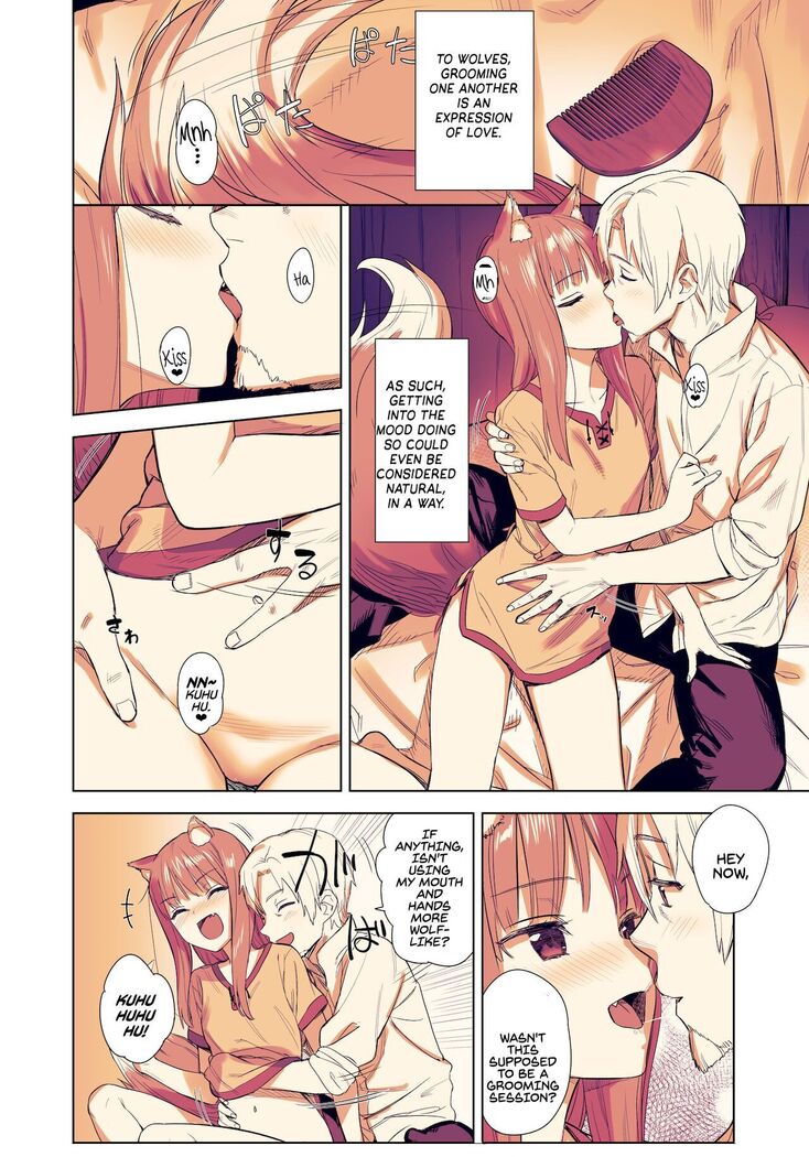 Wacchi to Shippori Kezukuroi Bon Affectionate Grooming With Me