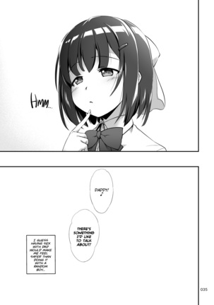 Nakadashi! Papachin Junkie ~ Oyako Jusei Ninshin Bote H mo Aru yo | Dad's Dick Junkie Daughter - I Love Creampie - Vol. 01 Page #35