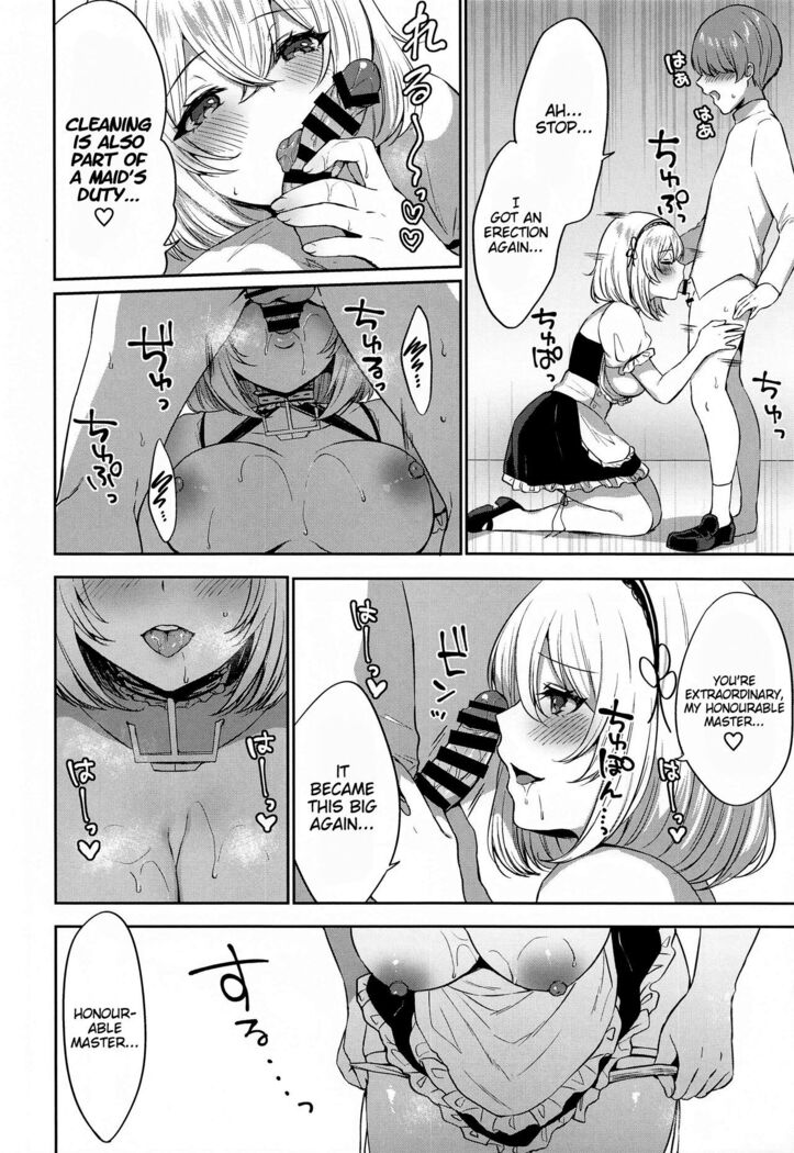 Ponkotsu Maid to OneShota Ecchi