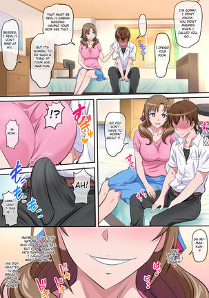 Boshi Soukan ~Musuko o Yuuwaku Shite Sex Shichau Bijin de Sukebe na Okaa-san~ - Page 7