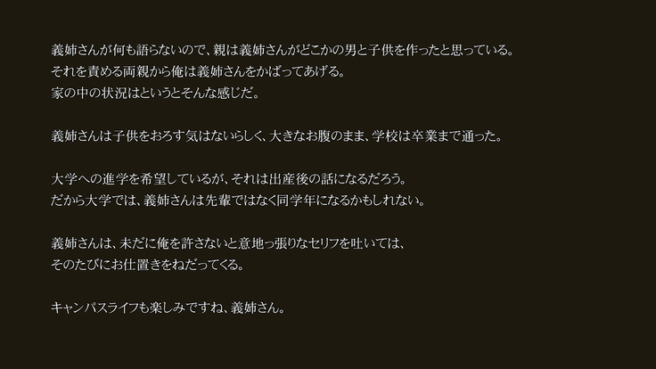 Ane Domestic ~Akogare no Seitokaichou ga Ane to Shite Doukyo Suru Koto ni Natta no de Nantoka Shite Okashitai~