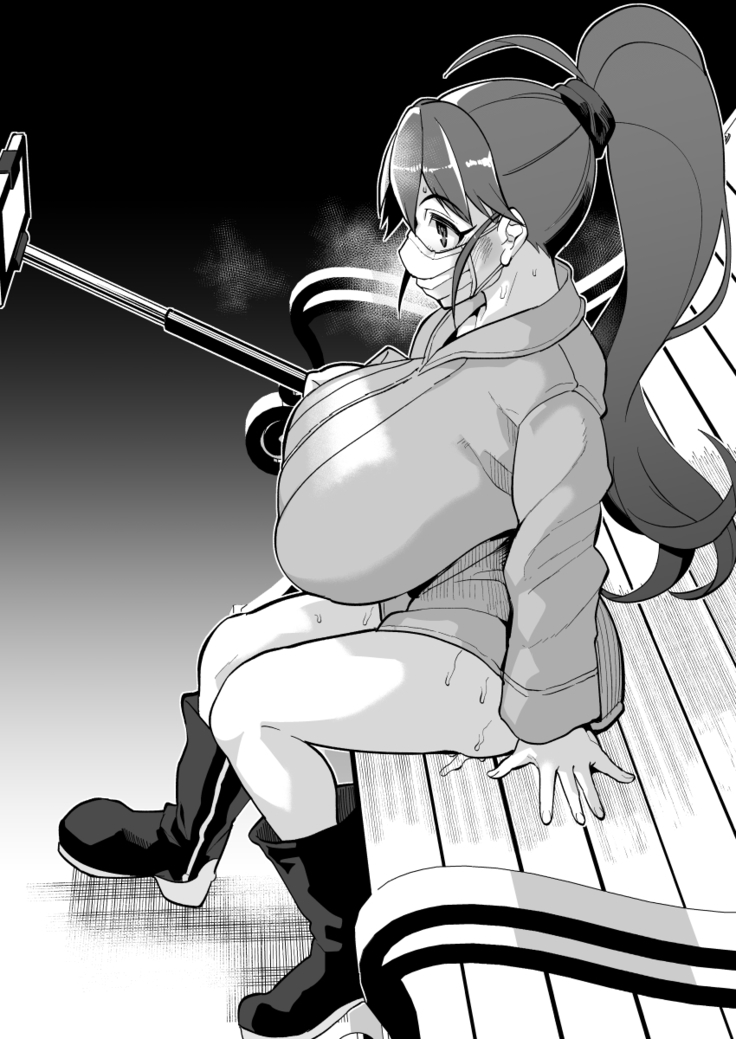 Tnsm先輩じゃない人の露出落書き・その3