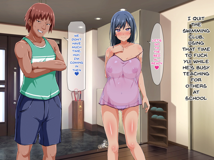 Suiren - Kyouei Mizugi no Mama Okasarete Netorareta Kanojo | Swimming Practice - A Story About My Girlfriend Getting Fucked By Another Man While Wearing Her Swimsuit