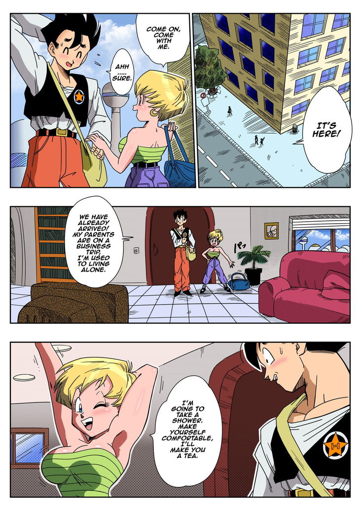 LOVE TRIANGLE Z - Gohan Meets Erasa... "Let's Make A Lot of Sex, OK?"