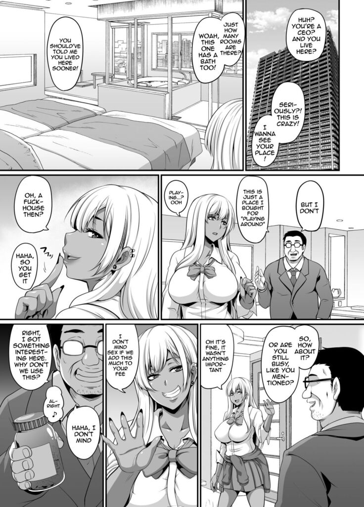 Papa Katsu Gyaru to Kimeseku kara no Ran Pako | A Sugar Daddy And The Gyaru Girls He Pays To Have An Orgy With Him