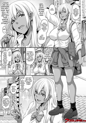 Papa Katsu Gyaru to Kimeseku kara no Ran Pako | A Sugar Daddy And The Gyaru Girls He Pays To Have An Orgy With Him Page #3