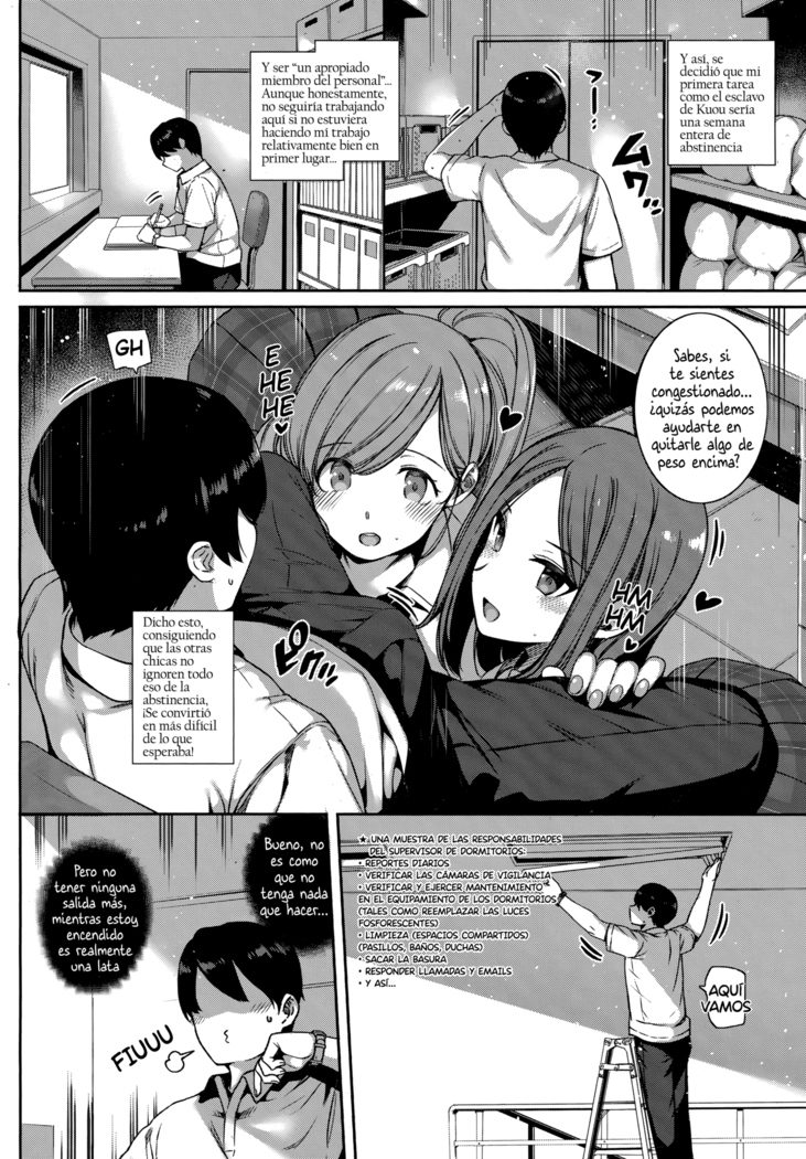 Amatsuka Gakuen no Ryoukan Seikatsu Ch. 1-2, 3.5-5.5