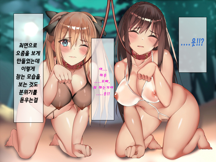 俺を見下し汚物扱いする潔癖性JK幼馴染みとJK妹を催眠アプリで強制ドスケベ発情させて種付けSEXハメまくり！| 나를 멸시하며 오물취급하는 결벽증 JK 소꿉친구와 JK여동생을 최면프로그램으로 강제로 스케베 발정시켜서 마구잡이 교배 Sex!