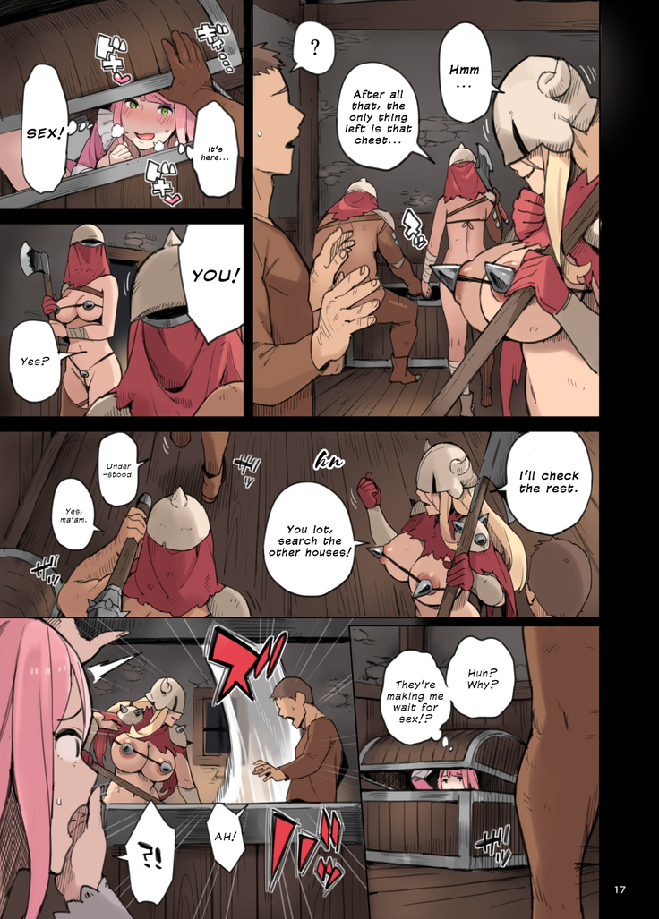 Shinryaku no Wild Ecchi Teikoku!! -Inran Dasshutsu Hen- | The Invasion of the Empire of Wild Fucking!! - Lewd Breakout Edition -
