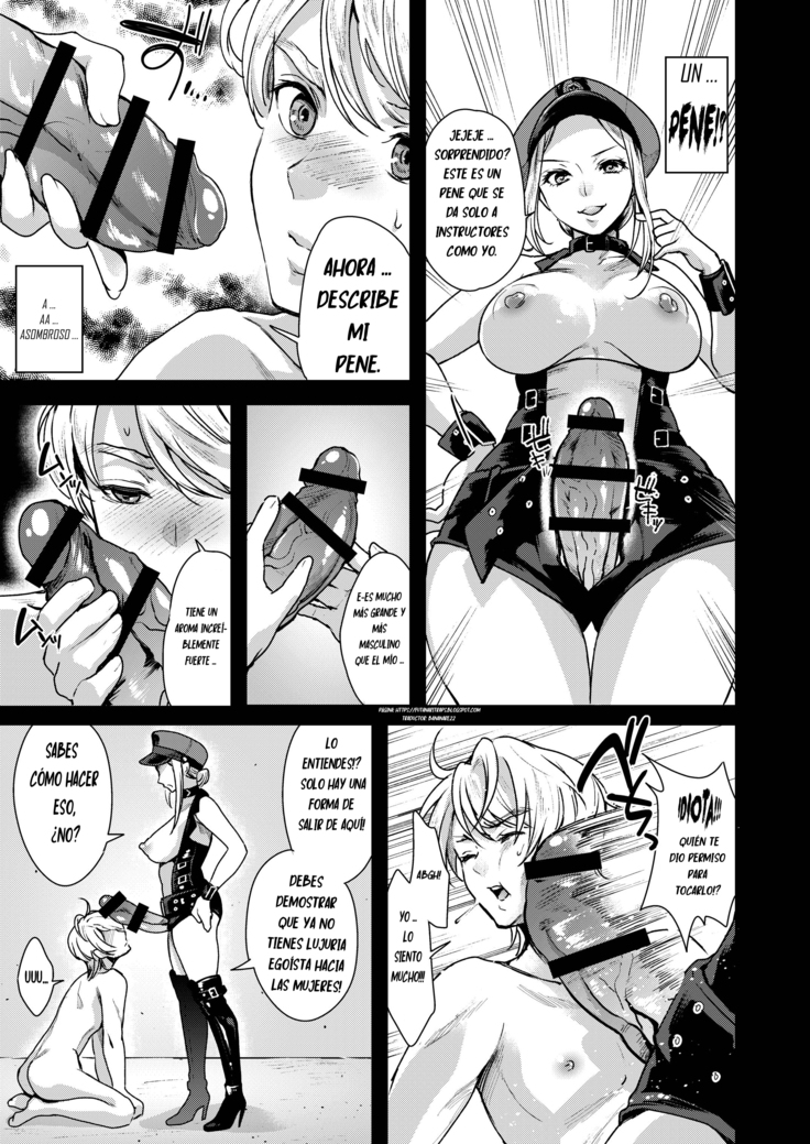 Retsujouhan Choukyouroku Bouryaku no Futanari Kougyaku  español